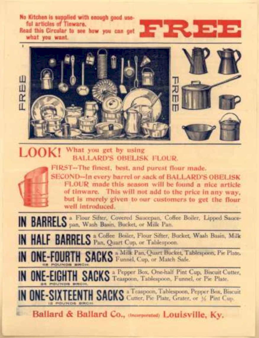 Ballard Kitchenware Pots Vintage Retro Advert Ads A4 Photo Print