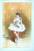Ballerina Tutu Lyceum Vintage Retro Advert Poster A4 Photo Print