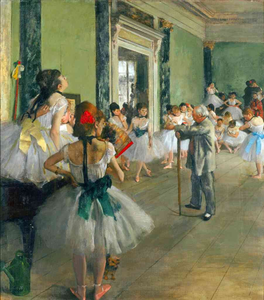 Ballet Class Degas Impressionism A4 Photo Print