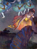 Ballet From A Box View Degas Impressionism A4 Photo Print
