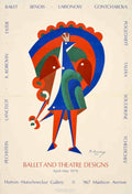 Ballet Peacock Red Vintage Retro Advert Poster A4 Photo Print