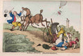 Balloon Hunting 1811 Cartoon Joke 001 Vintage A4 Photo Print