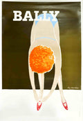 Bally Poster Masseau Vintage Retro Advert Poster A4 Photo Print