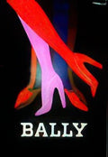Bally by villemoysm Vintage Advert A4 Photo Print