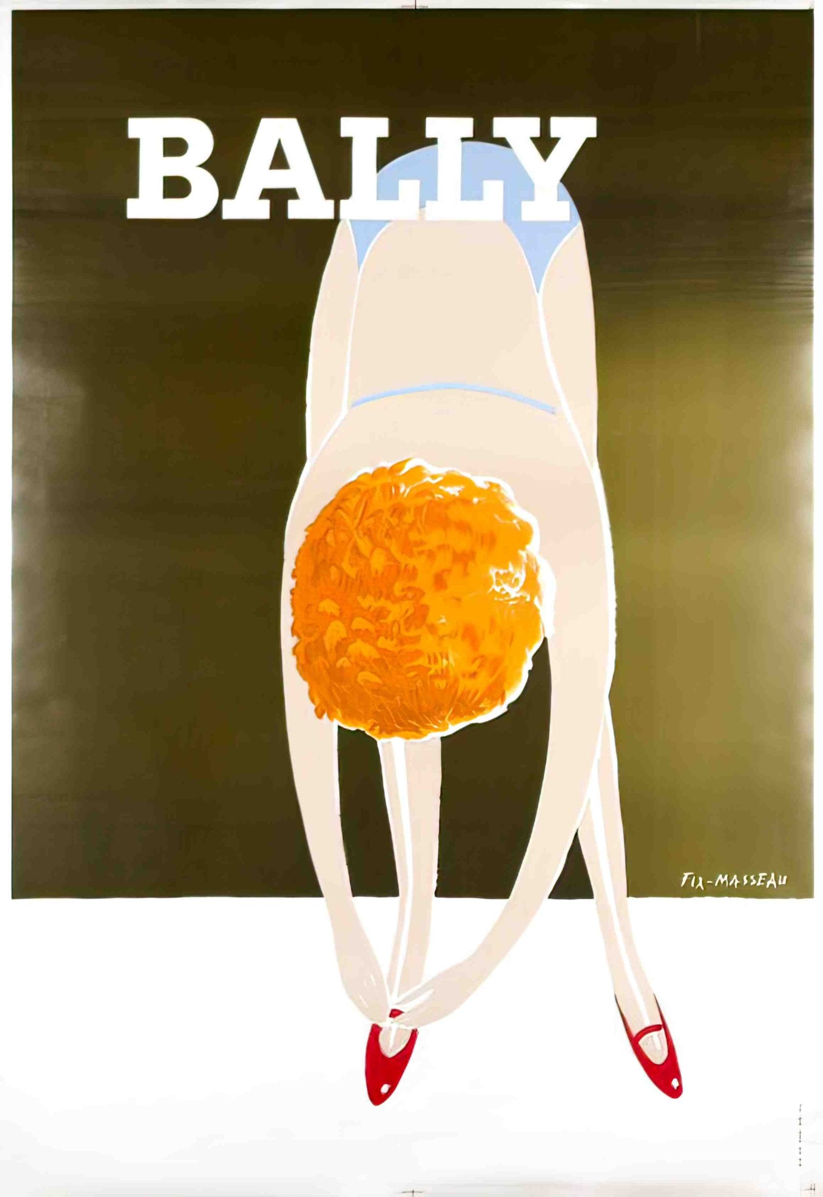 BallyFixMasseau Advert A4 Photo Print