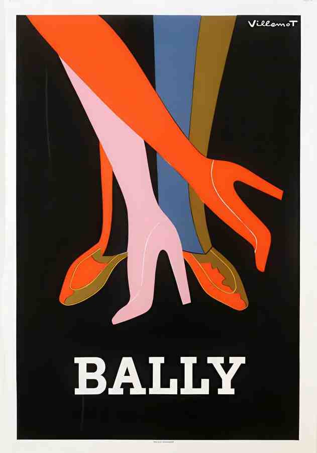 BallyLegs Vintage Advert A4 Photo Print