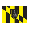 Baltimore City Flag N4927 A4 Photo Print