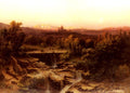 Bamberger Fritz An Extensive River Landscape Art A4 Photo Print UK