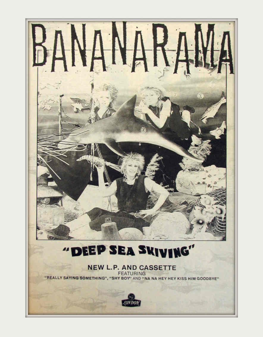 Banana Rama Deep Vintage Retro Advert Poster A4 Photo Print