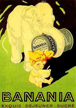 Banania 173 advert A4 Photo Print