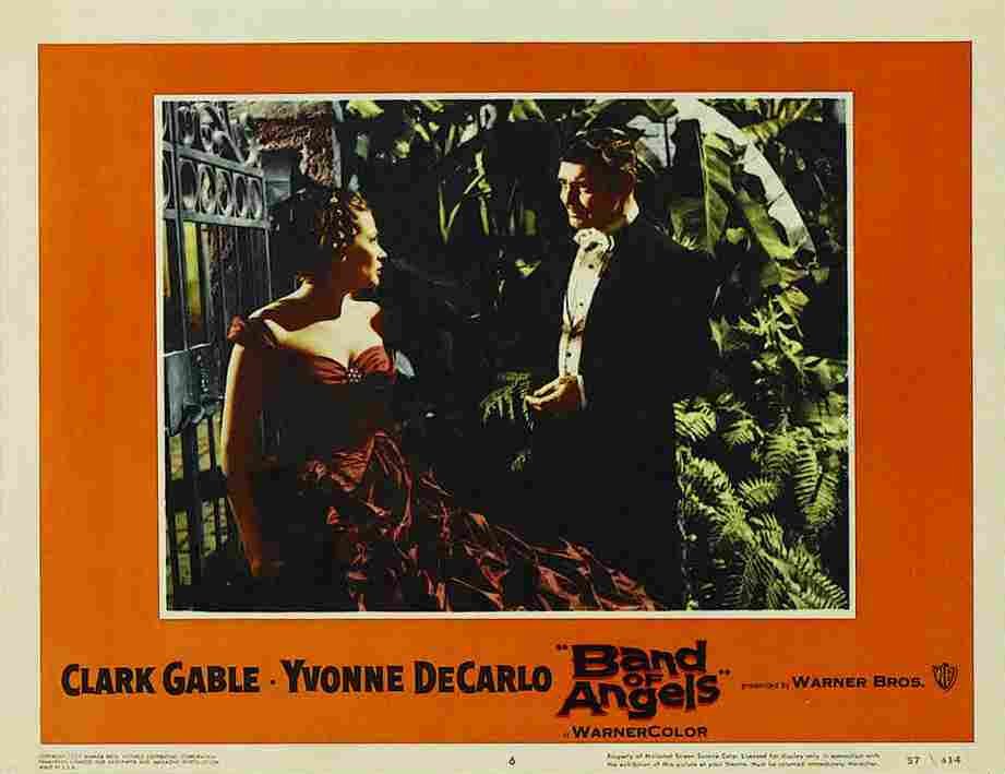 Band of Angels 08 film star poster A4 Photo Print