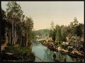 Bandaks Canal Telemarken Vintage A4 Photo Print