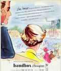 Bandbox Shampoo Beach Vintage Retro Advert Poster A4 Photo Print