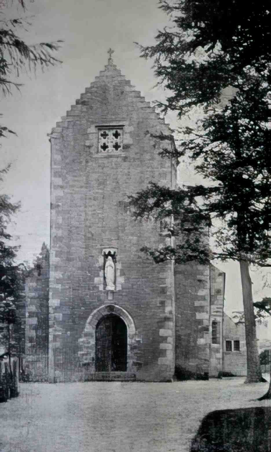Banffshire Glenlivet Roman Catholic Church c1908 Vintage A4 Photo Print