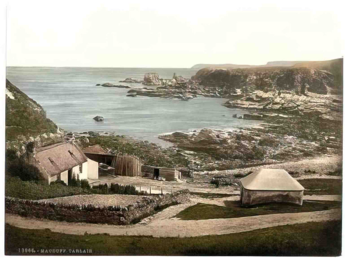 Banffshire Macduff Tarlair Vintage A4 Photo Print