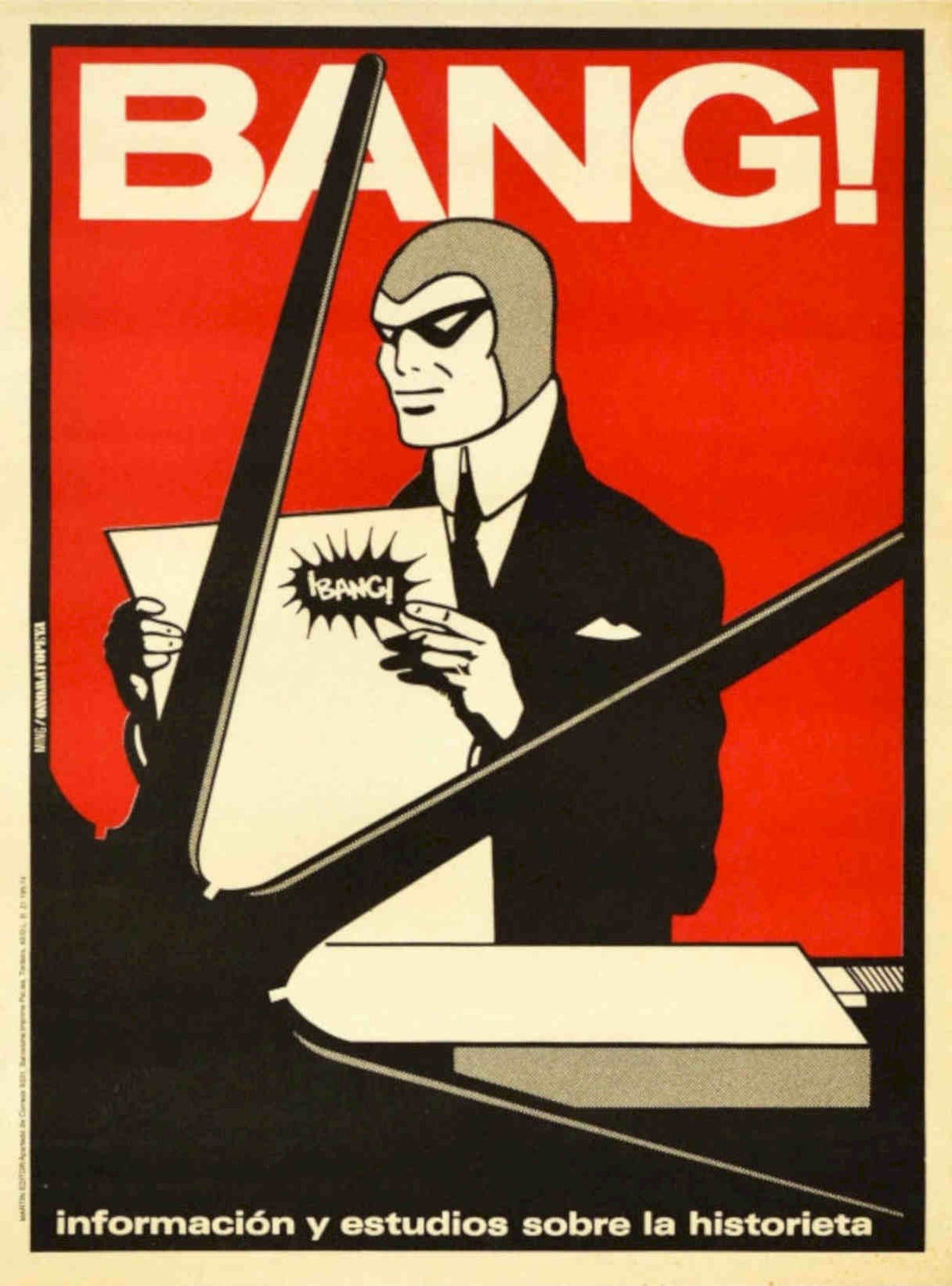 Bang Mallet Comic Vintage Retro Advert Poster A4 Photo Print