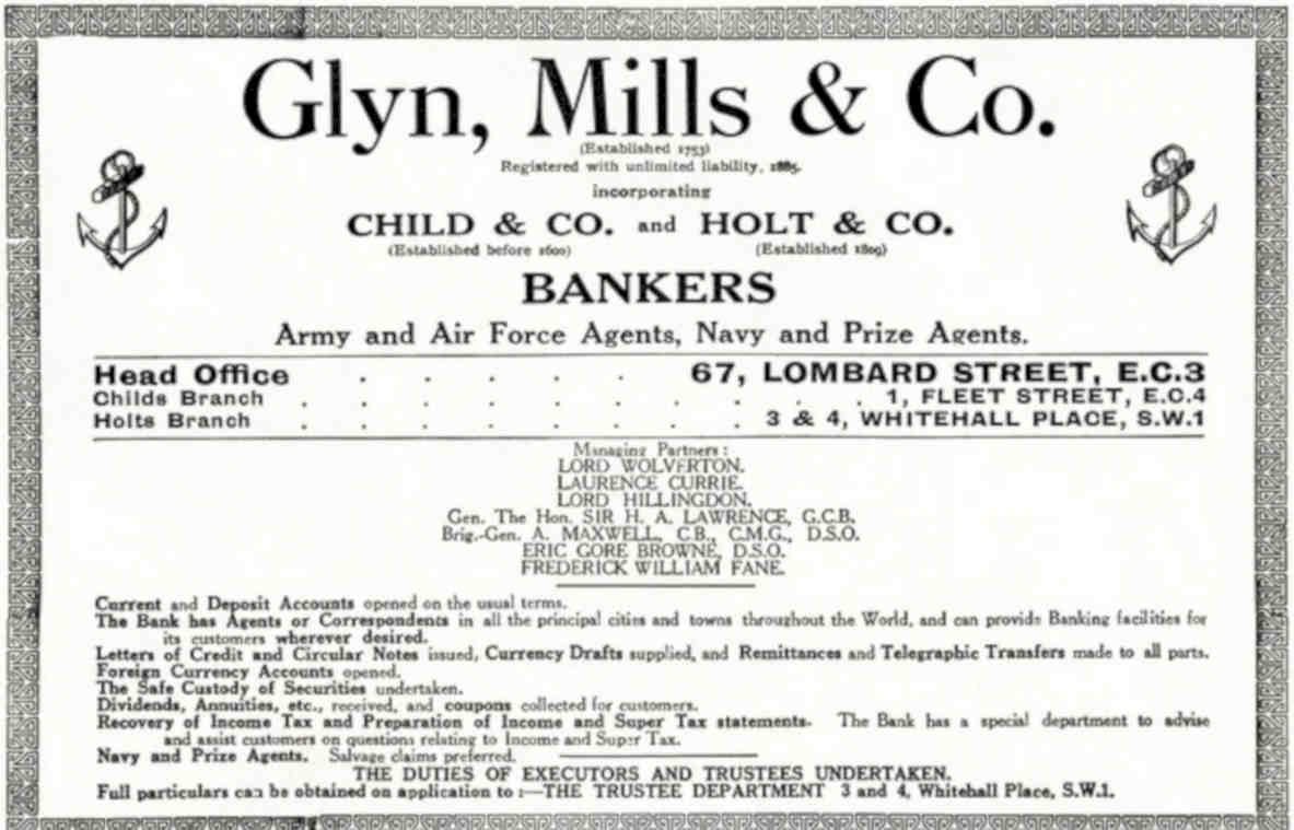 Banks Lombard Fleet Vintage Retro Advert Poster A4 Photo Print