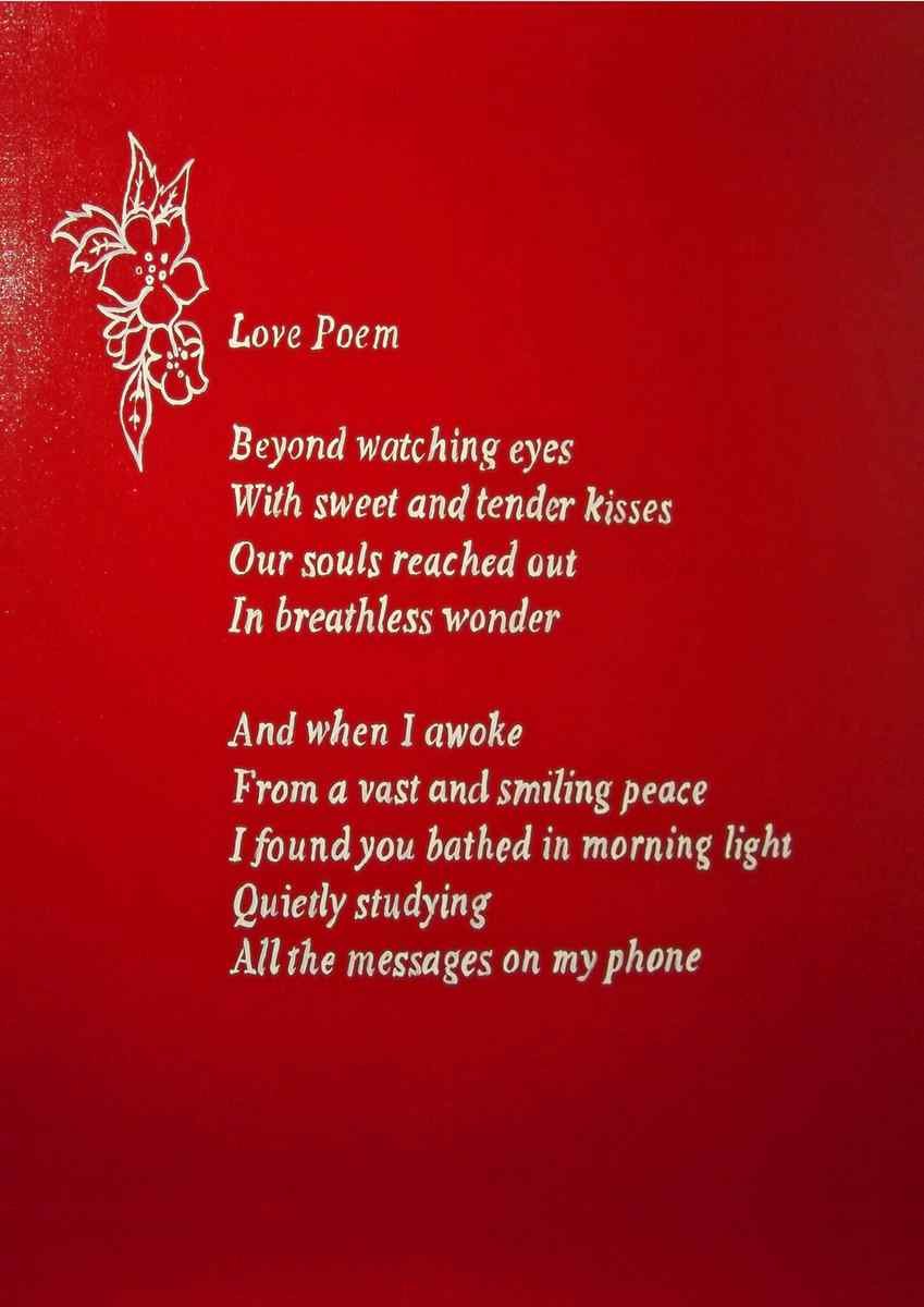 Banksy Bristol Graffiti Love Poem Red A4 Photo Print