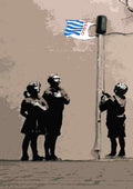 Banksy Bristol Graffiti Tesco Very little helps A4 Photo Print