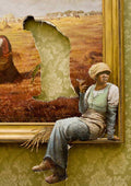 Banksy Have a break Closeup A4 Photo Print