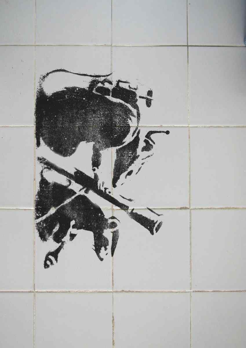 Banksy Rats with Rocket Launchers 2 A4 Photo Print