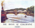 Bann Coleraine Vintage Retro Advert Poster A4 Photo Print
