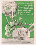 Banzai Balloon Corps American World War II Advert Poster