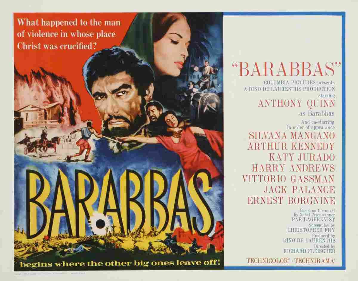 Barabbas 02 film star poster A4 Photo Print