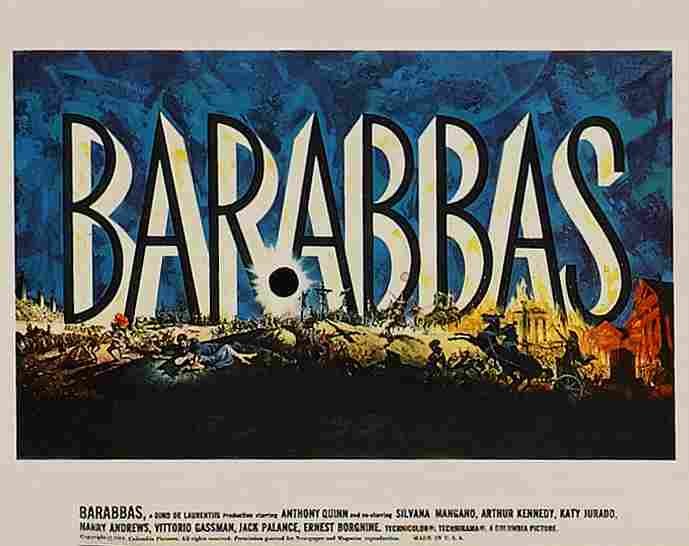 Barabbas 04 film star poster A4 Photo Print