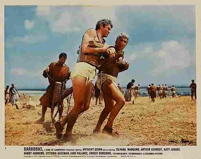 Barabbas 10 film star poster A4 Photo Print