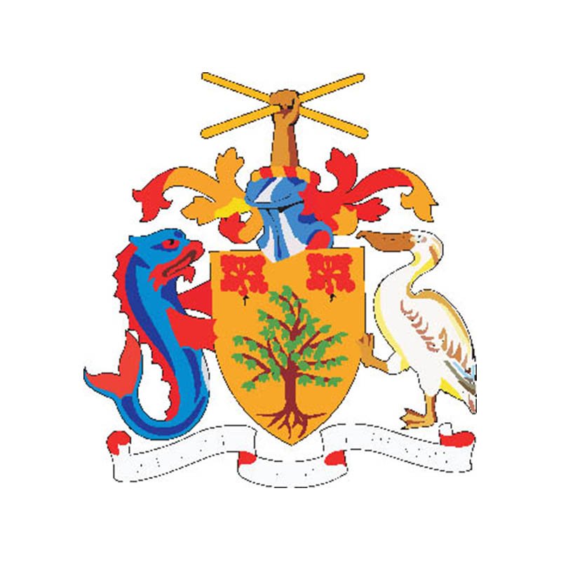 Barbados Coat Of Arms N2701 A4 Photo Print