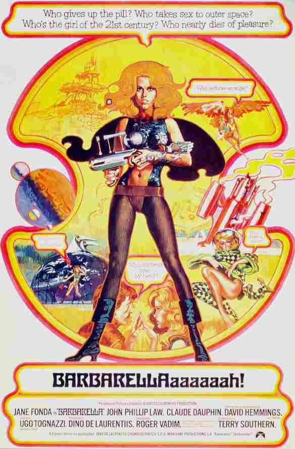 Barbarella 01 film star poster A4 Photo Print