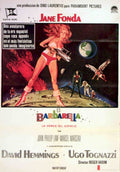Barbarella Lunar Suit Vintage Retro Advert Poster A4 Photo Print