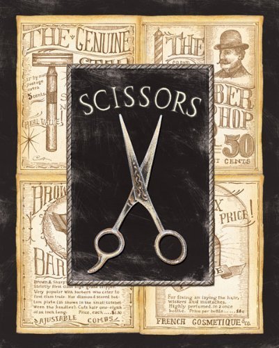 Barber 3 barber advert A4 Photo Print