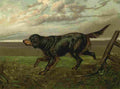 Barber Charles Dog 1881 Gordon Setter A4 Photo Print
