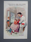 Barber Comique Donald Mcgill 1920s barber advert A4 Photo Print