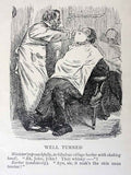 Barber Minister Whisky 1910 barber advert A4 Photo Print