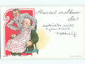 Barber Offers Haircut Or Shave barber advert A4 Photo Print