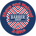Barber Shop 2bits Vintage Retro Advert Ads A4 Photo Print
