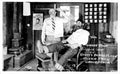 Barber Shop Ghost Vintage Retro Advert Ads A4 Photo Print
