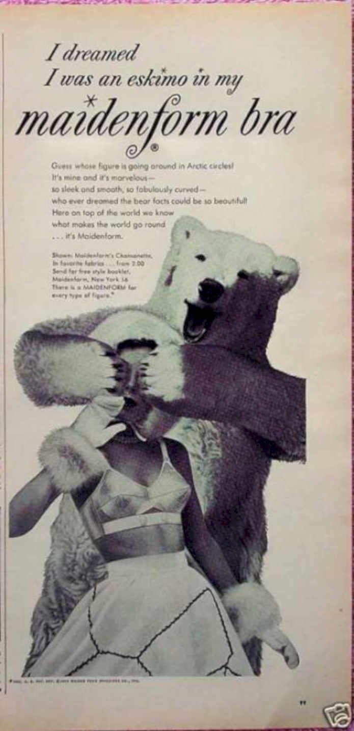 Barbie Eskimo Bra Vintage Retro Advert Ads A4 Photo Print