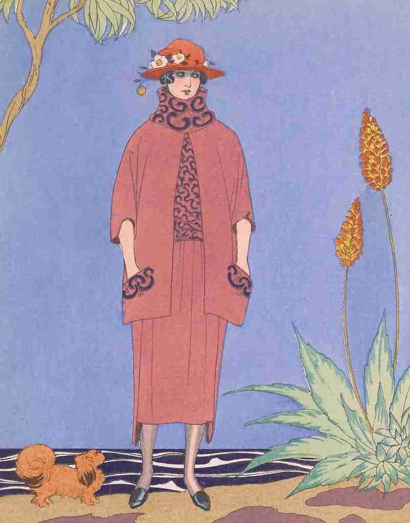 Barbier George 1882 1932 A Palm Beach A4 Photo Print