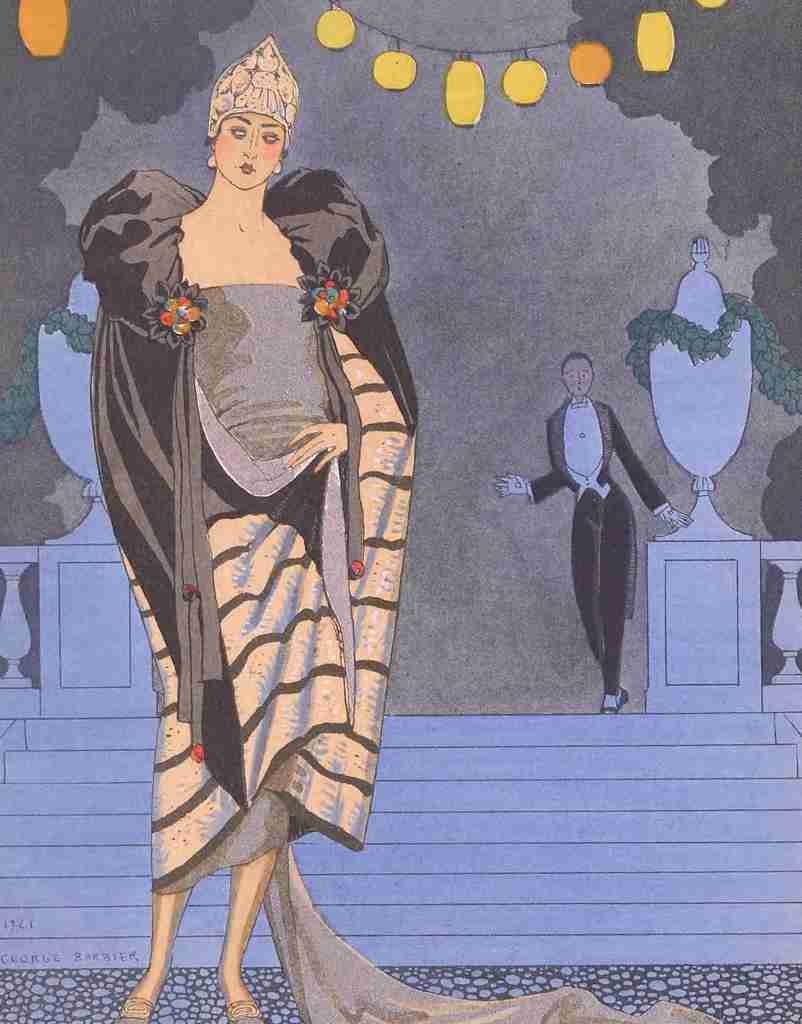 Barbier George 1882 1932 Adieu A4 Photo Print