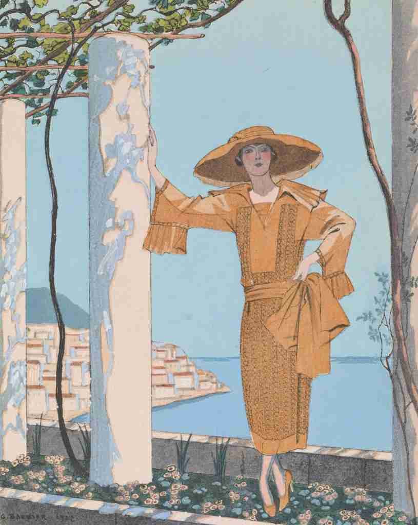 Barbier George 1882 1932 Amalfi A4 Photo Print