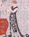 Barbier George 1882 1932 Fumee A4 Photo Print