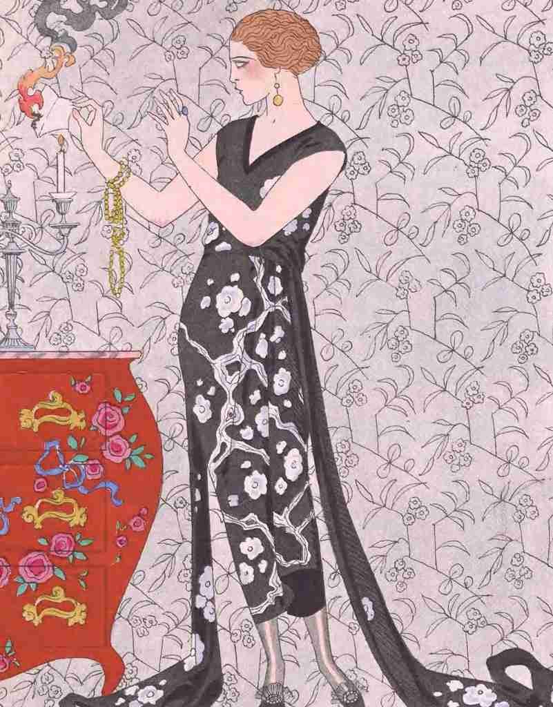 Barbier George 1882 1932 Fumee A4 Photo Print