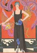 Barbier George 1882 1932 La Belle Dame sans Merci A4 Photo Print