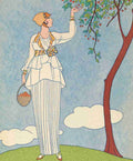 Barbier George 1882 1932 La Saison des Prunes Mirabelles A4 Photo Print