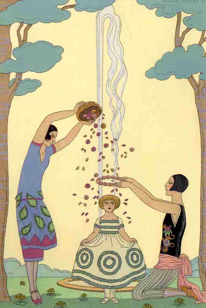 Barbier George 1882 1932 Le Printemps A4 Photo Print