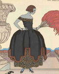 Barbier George 1882 1932 Pavane A4 Photo Print